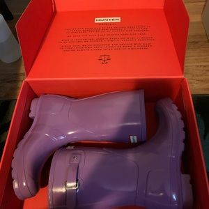 Hunter Original Short Gloss Waterproof Rain Boot